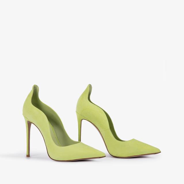 Le Silla Décolleté camoscio verde apple Acquista Ora