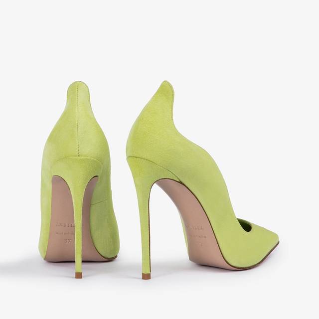 Le Silla Décolleté camoscio verde apple Acquista Ora
