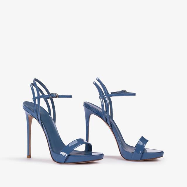 Le Silla Sandalo vernice azzurro nilo Sottocosto