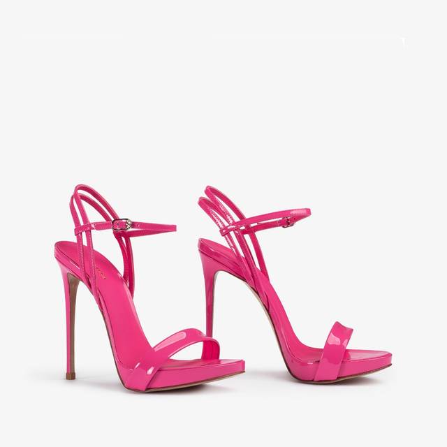 Le Silla Sandalo vernice fucsia party Convenienza