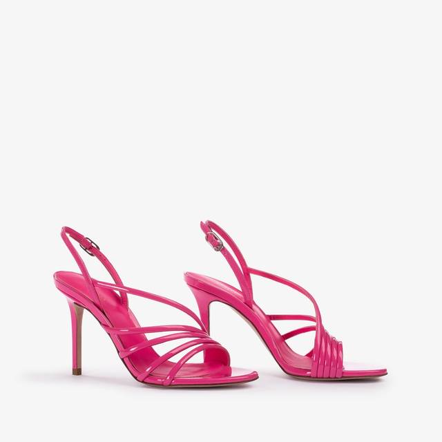 Le Silla Sandalo vernice fucsia party Novità