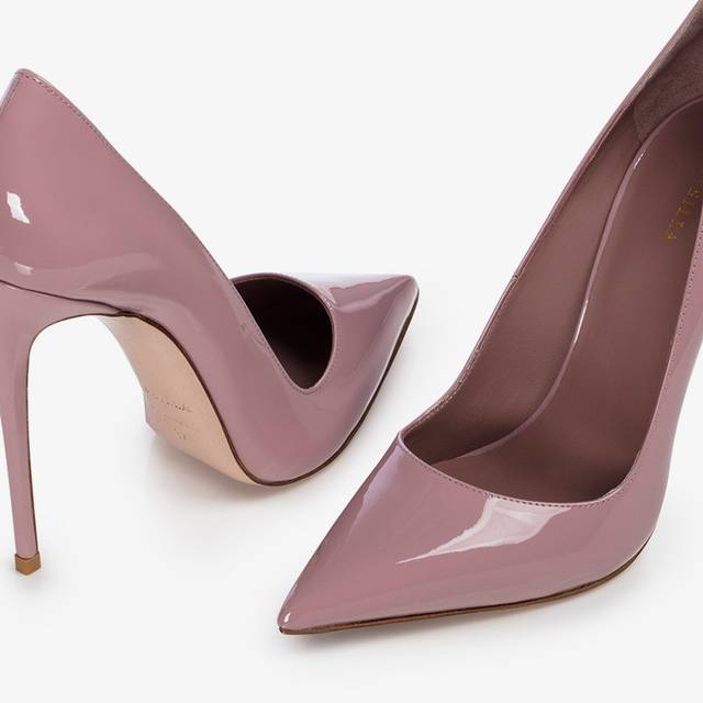 Le Silla Décolleté vernice rosa paris Fino Al -60%