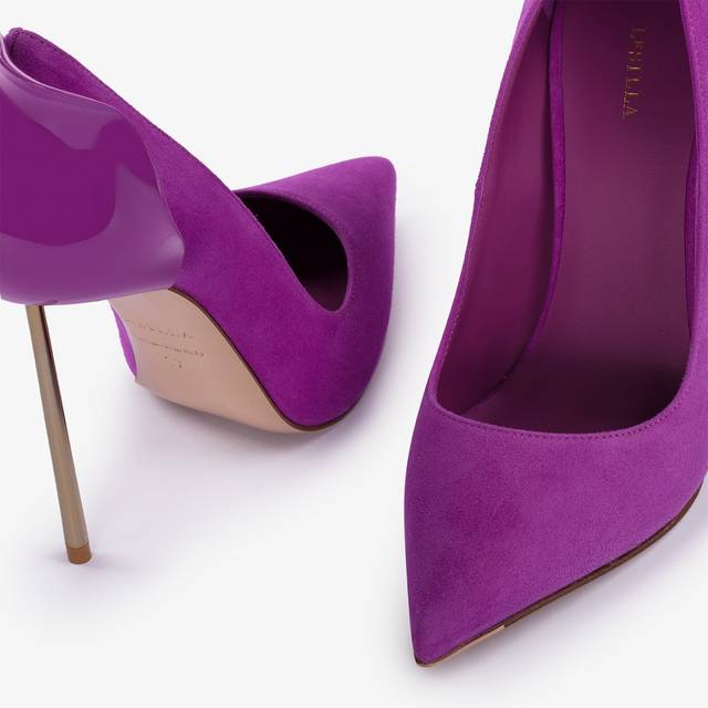 Le Silla Décolleté camoscio lavanda darling Sconti questo mese