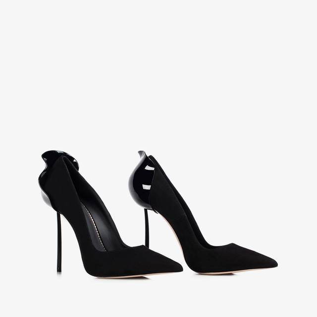 Le Silla Décolleté camoscio nera Vendite Flash