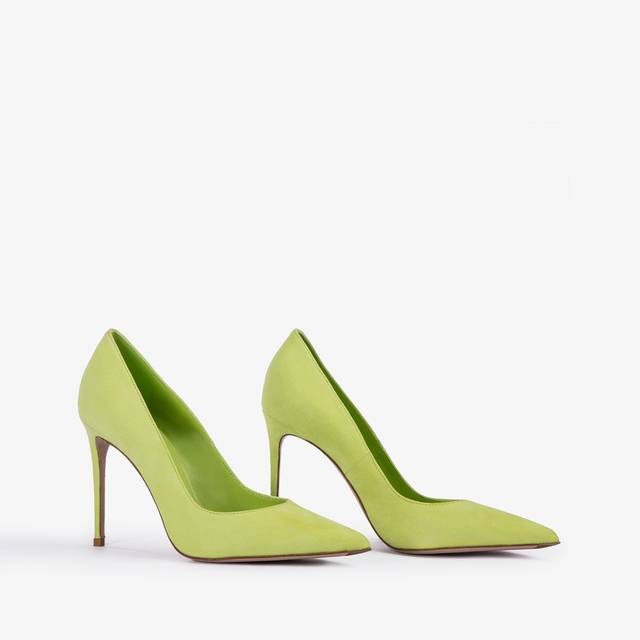 Le Silla Décolleté camoscio verde apple Promozione Limitata