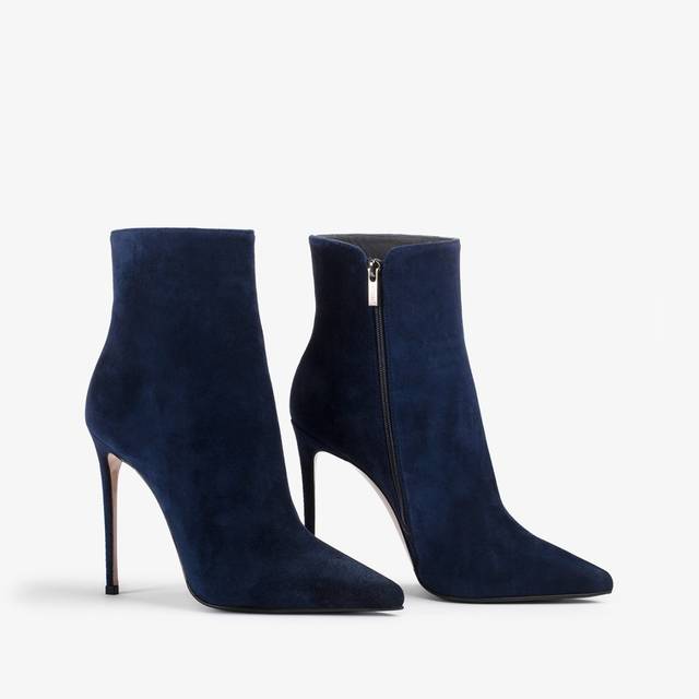 Le Silla Stivaletto camoscio blu navy Affare Del Giorno