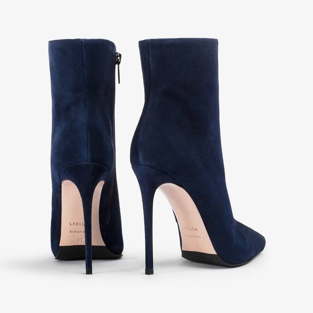 Le Silla Stivaletto camoscio blu navy Affare Del Giorno