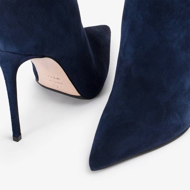Le Silla Stivaletto camoscio blu navy Affare Del Giorno