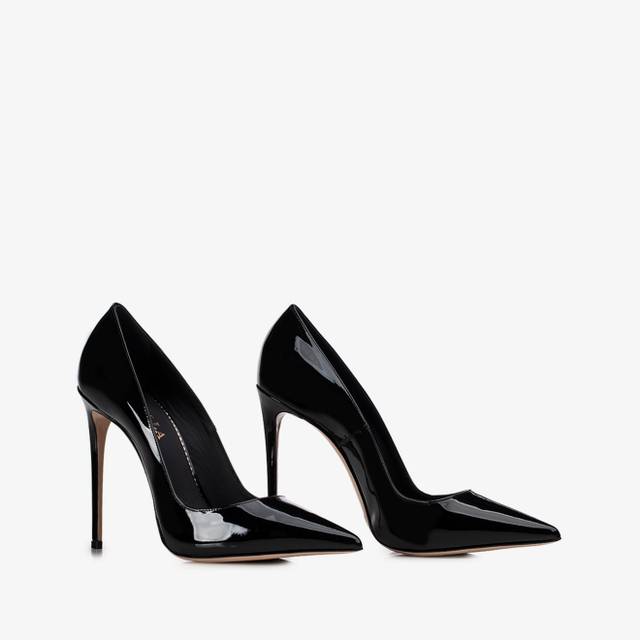 Le Silla Décolleté vernice nera Online