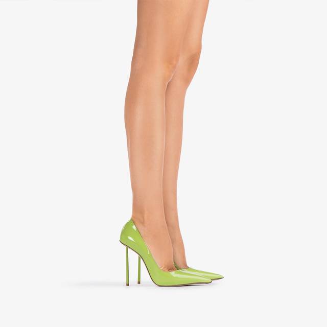 Le Silla Décolleté vernice verde apple In Saldo