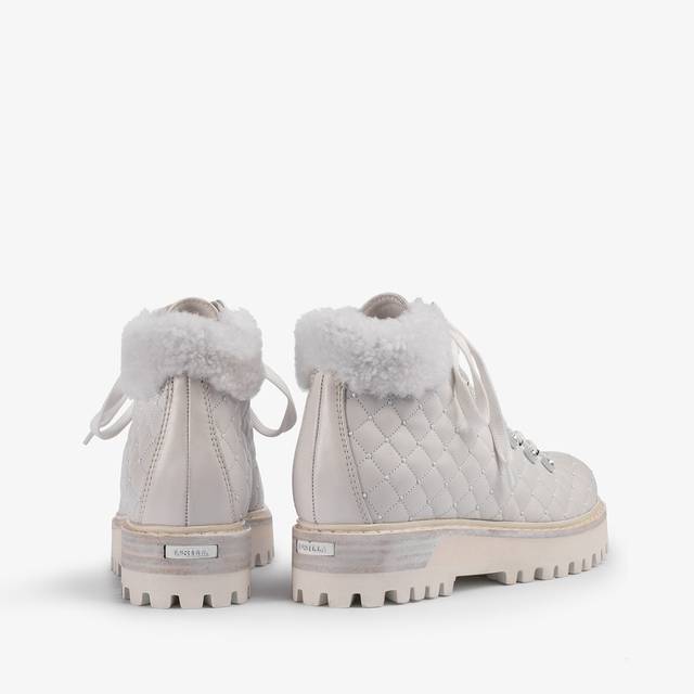 Le Silla Stivaletto trekking pelle bianco In Linea