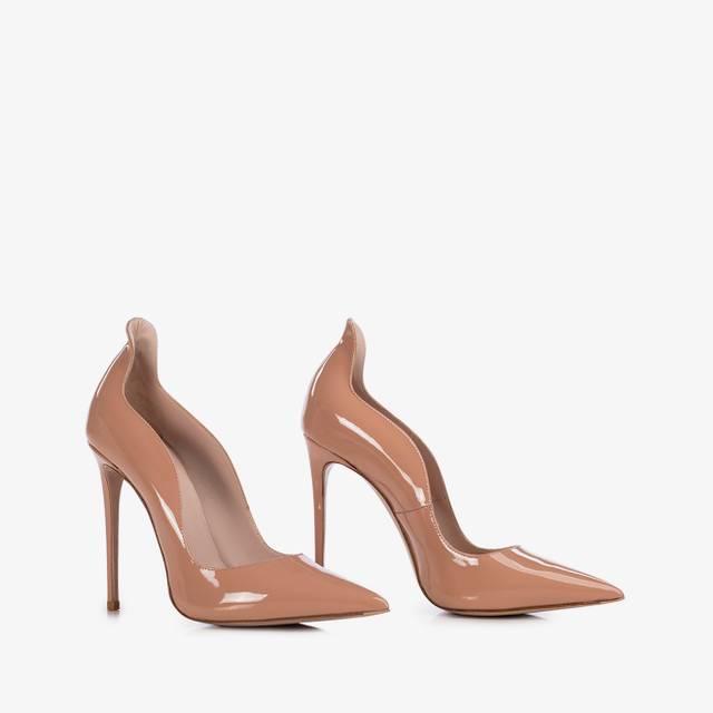 Le Silla Décolleté vernice nude phard Promozione
