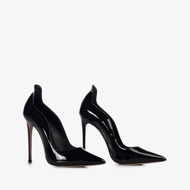 Le Silla Décolleté vernice nera Spedizione Gratuita