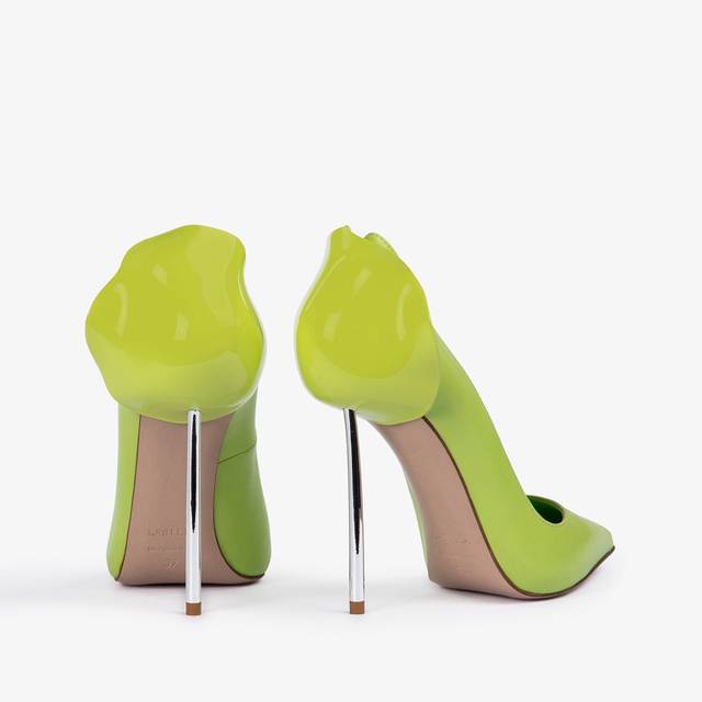 Le Silla Décolleté pelle verde apple Qualità Garantita