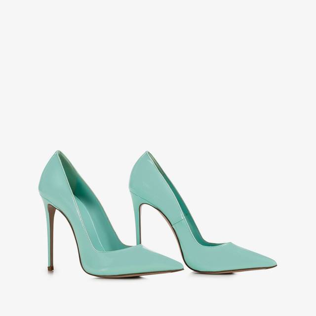 Le Silla Décolleté vernice azzurra pure water Fino Al -60%