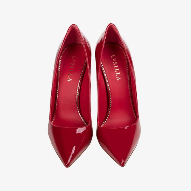 Le Silla Décolleté vernice rossa Novità