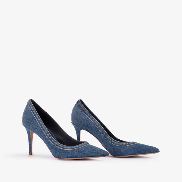 Le Silla Décolleté denim blu I Più Venduti