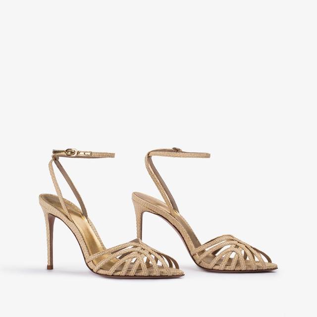 Le Silla Sandalo rafia beige naturale In Linea