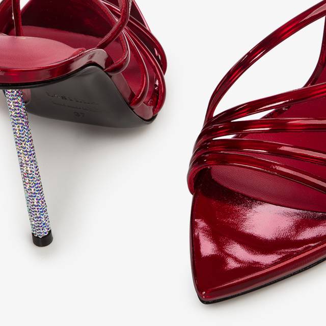 Le Silla Sandalo iridescente rosso rebel Fino Al -60%