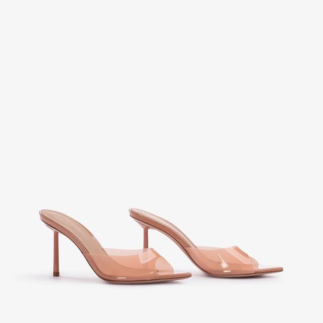 Le Silla Sandalo mule plexy nude phard Sconto