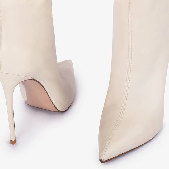 Le Silla Stivale sopra al ginocchio oversize nappa bianco milk Offerta per la Festa della Mamma