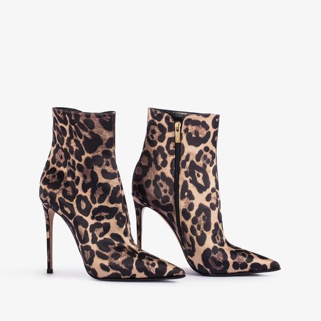 Le Silla Stivaletto raso stampa leopardo Vendite Flash