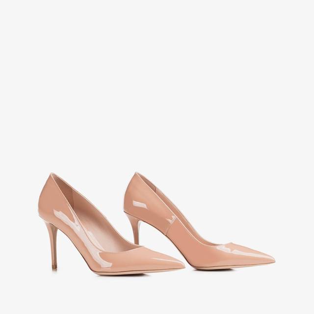 Le Silla Décolleté vernice nude phard Italia