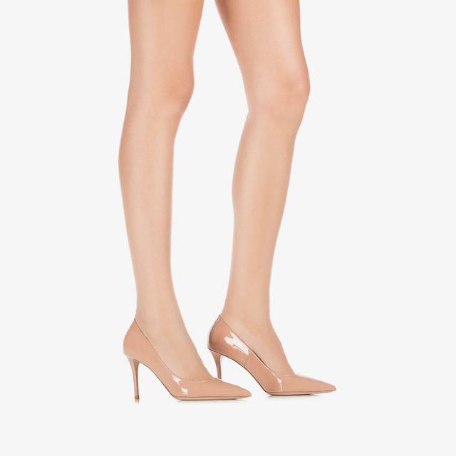 Le Silla Décolleté vernice nude phard Italia