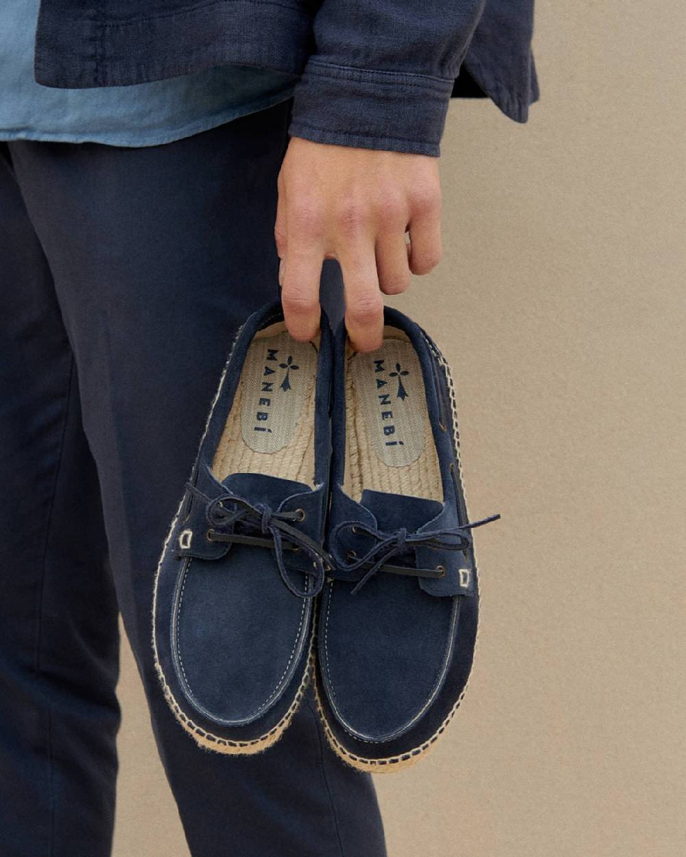 Manebí Scarpe da barca - Hamptons - Patriot Blu Convenienza