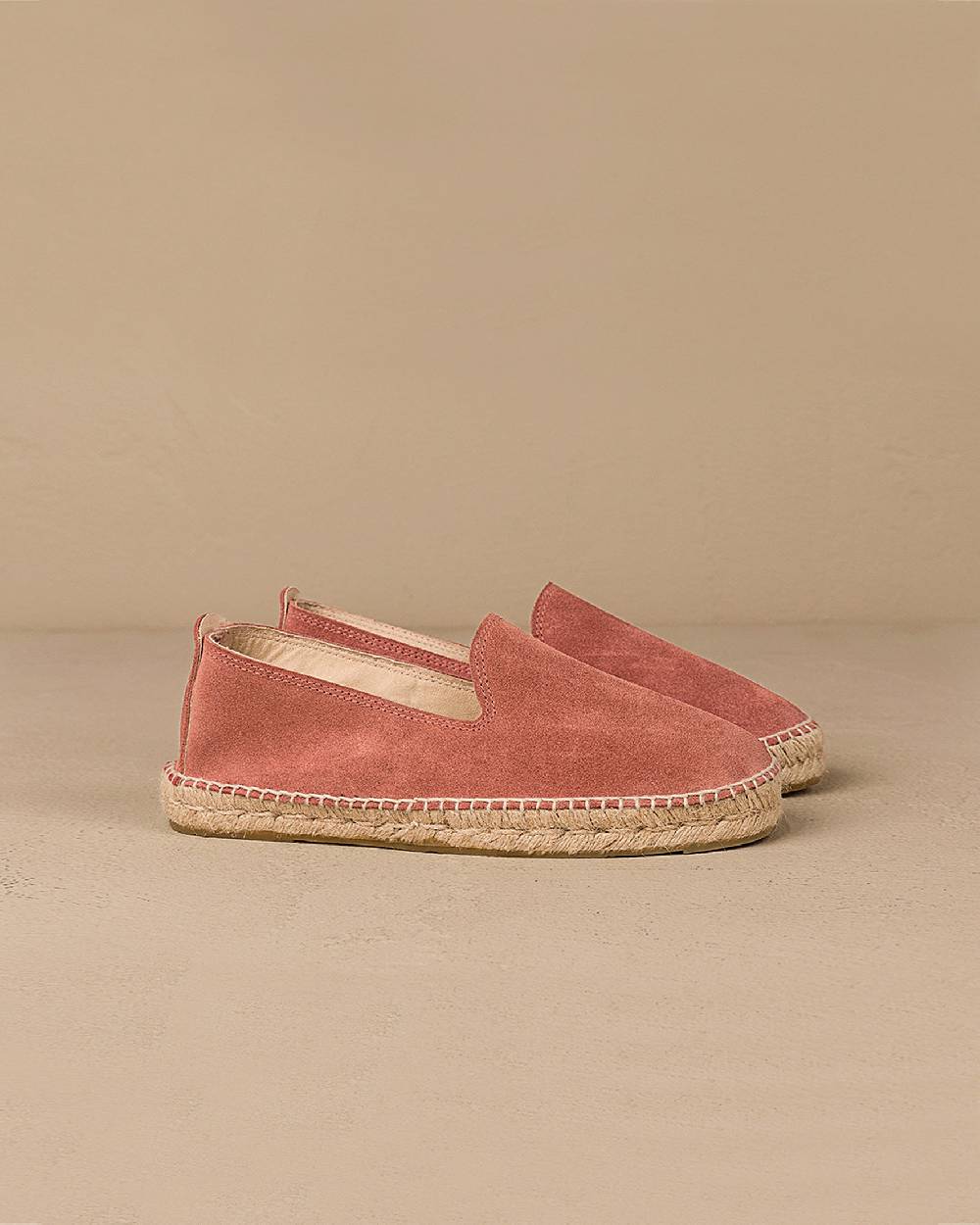 Manebí Suede Espadrilles - Hamptons Terracotta In Vendita