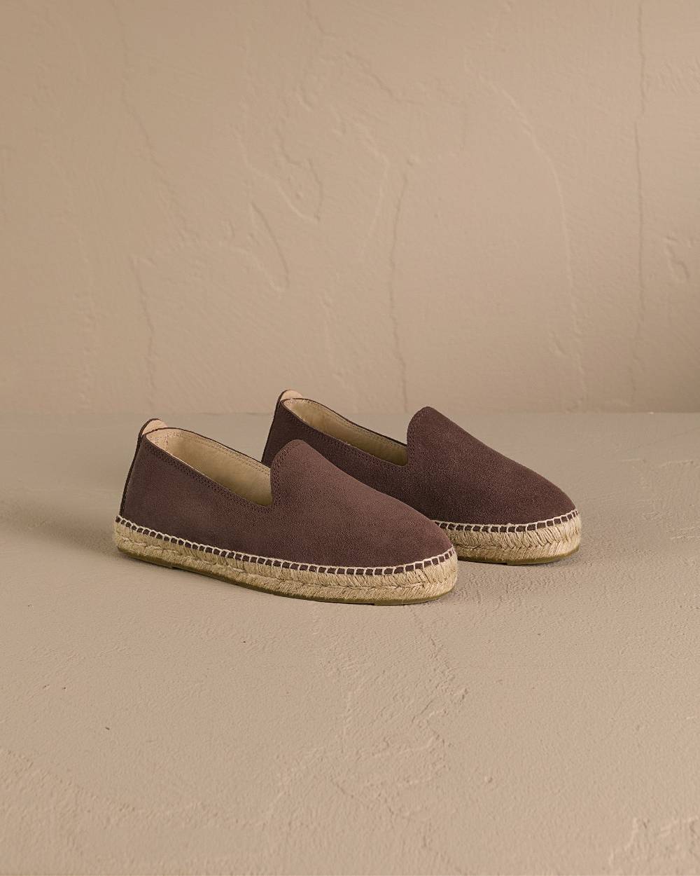 Manebí Suede Espadrilles - Cocoa Offerte