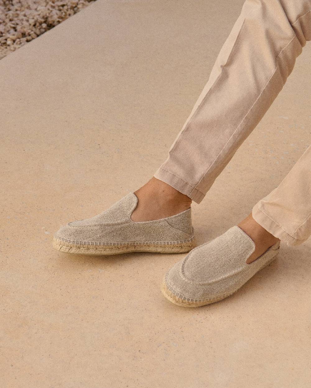 Manebí Organic Hemp Traveler Loafers|Espadrilles - Natural Online Outlet