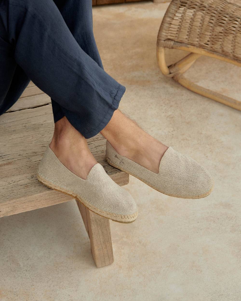 Manebí Organic Hemp Espadrilles - La Havana Natural Offerta temporanea
