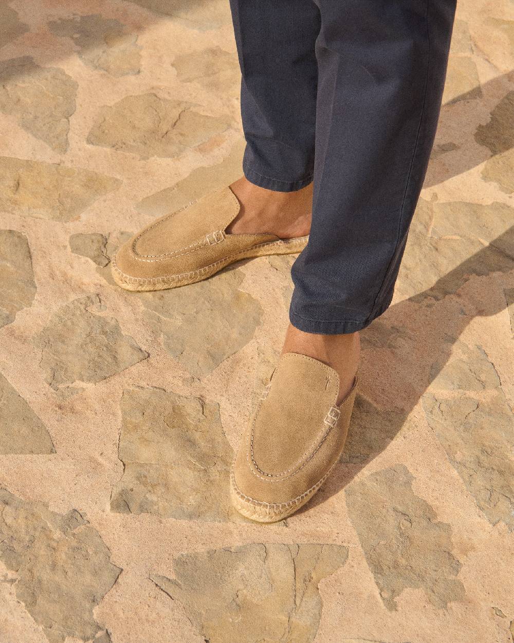 Manebí Mocassini Sabot Traveler - Hamptons - Washed Beige Nuovo
