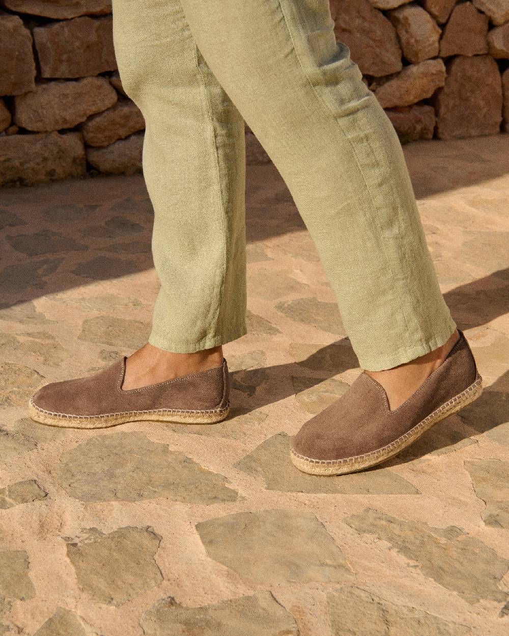 Manebí Espadrillas - Hamptons - Moka Spedizione Gratuita
