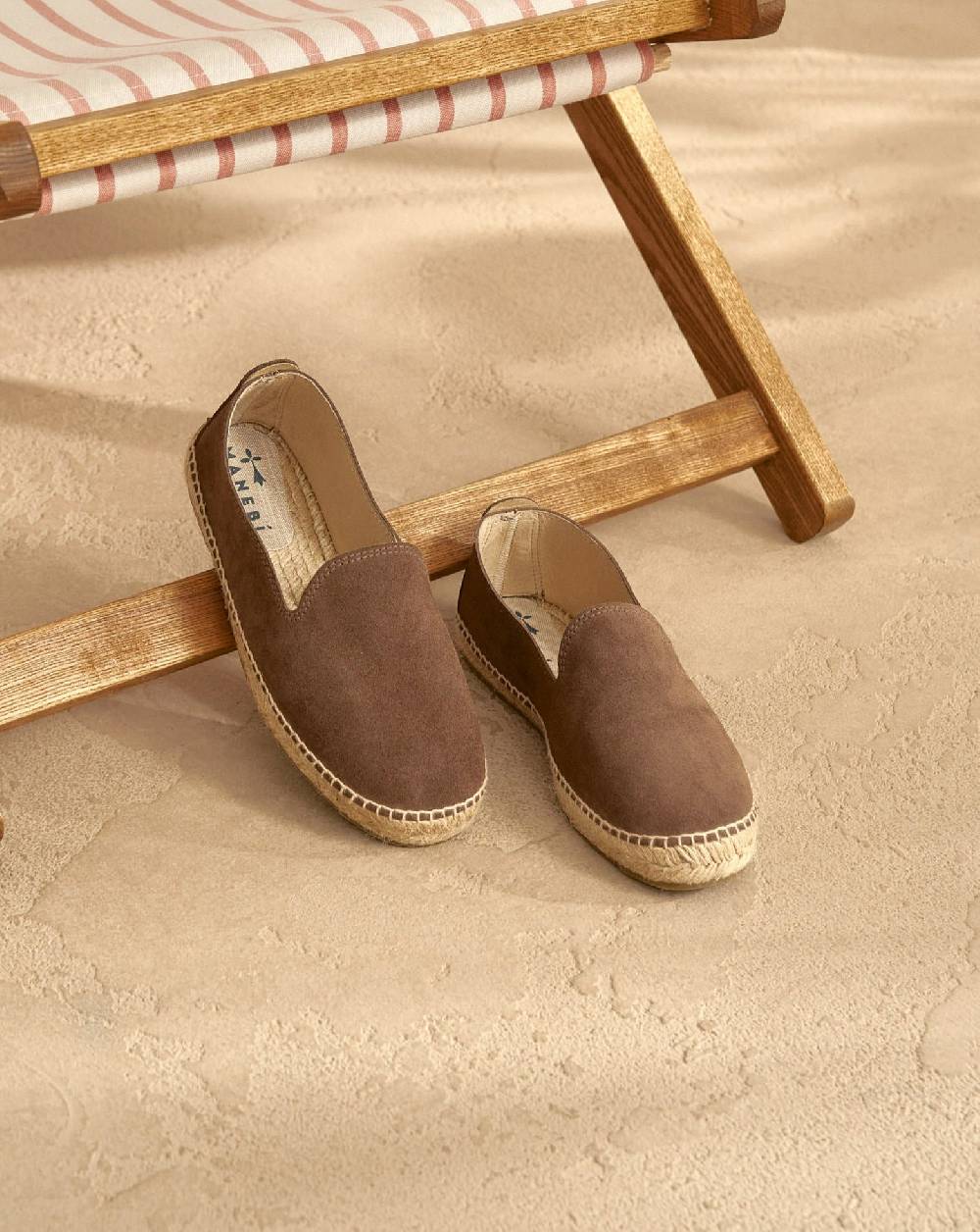 Manebí Espadrillas - Hamptons - Moka Spedizione Gratuita