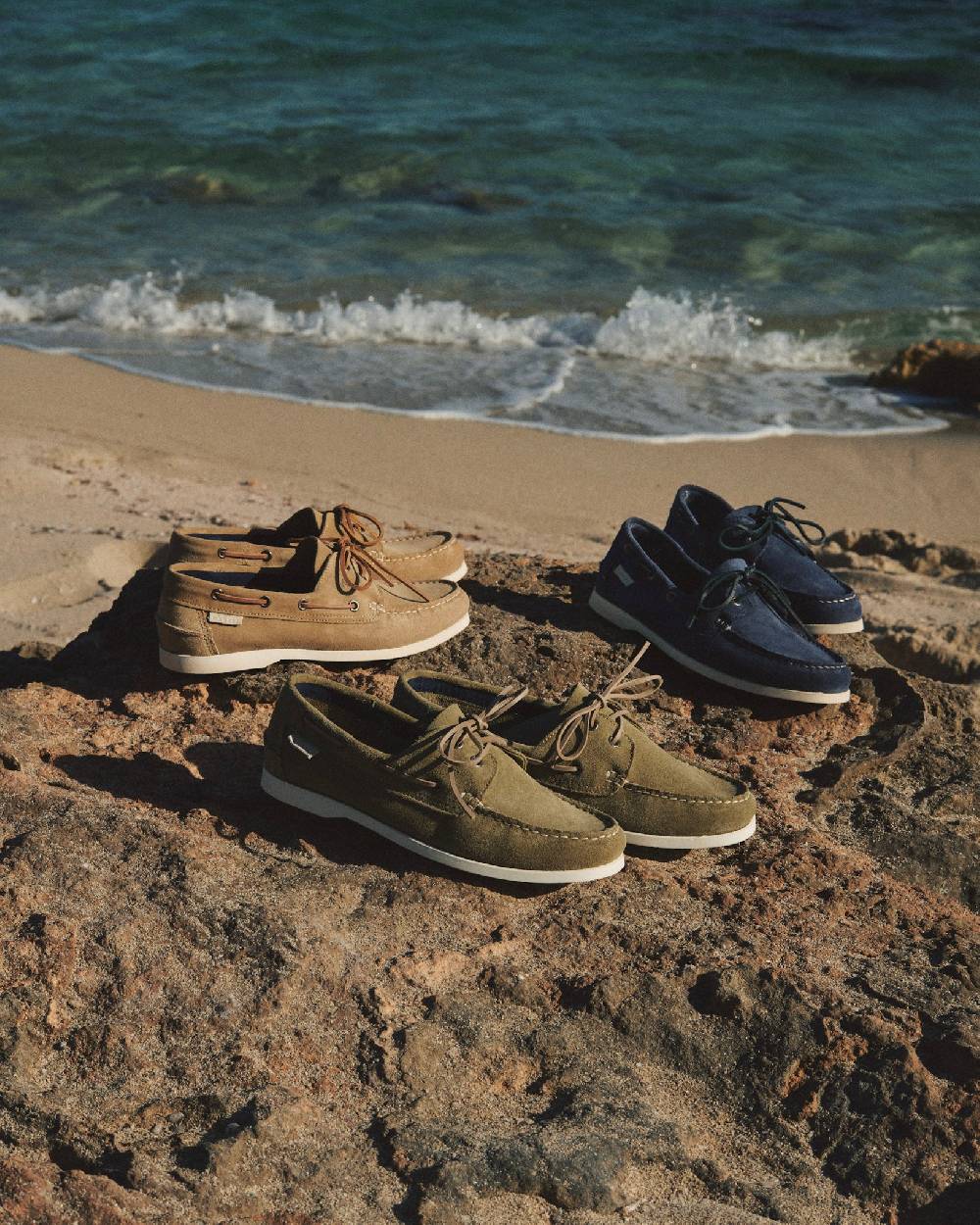 Manebí Suede Boat-Shoes - Hamptons Forest Pezzi Unici