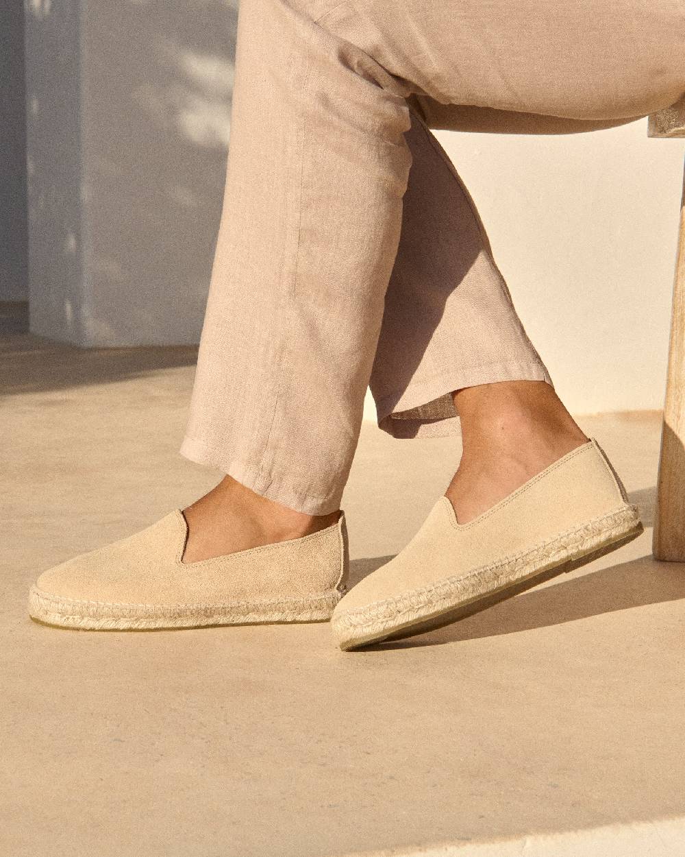 Manebí Espadrillas - Hamptons - Champagne Beige Prezzo Ridotto