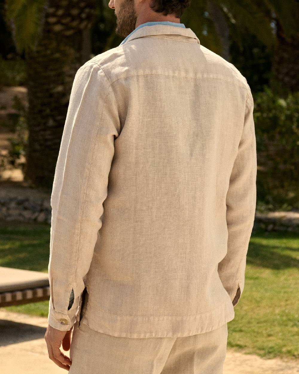 Manebí Irish Linen Savana Jacket - Kaki Beige Novità