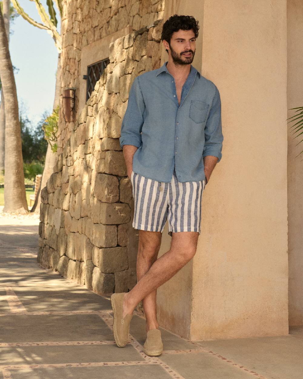 Manebí Lenim: Linen Denim|Panama Shirt Italy