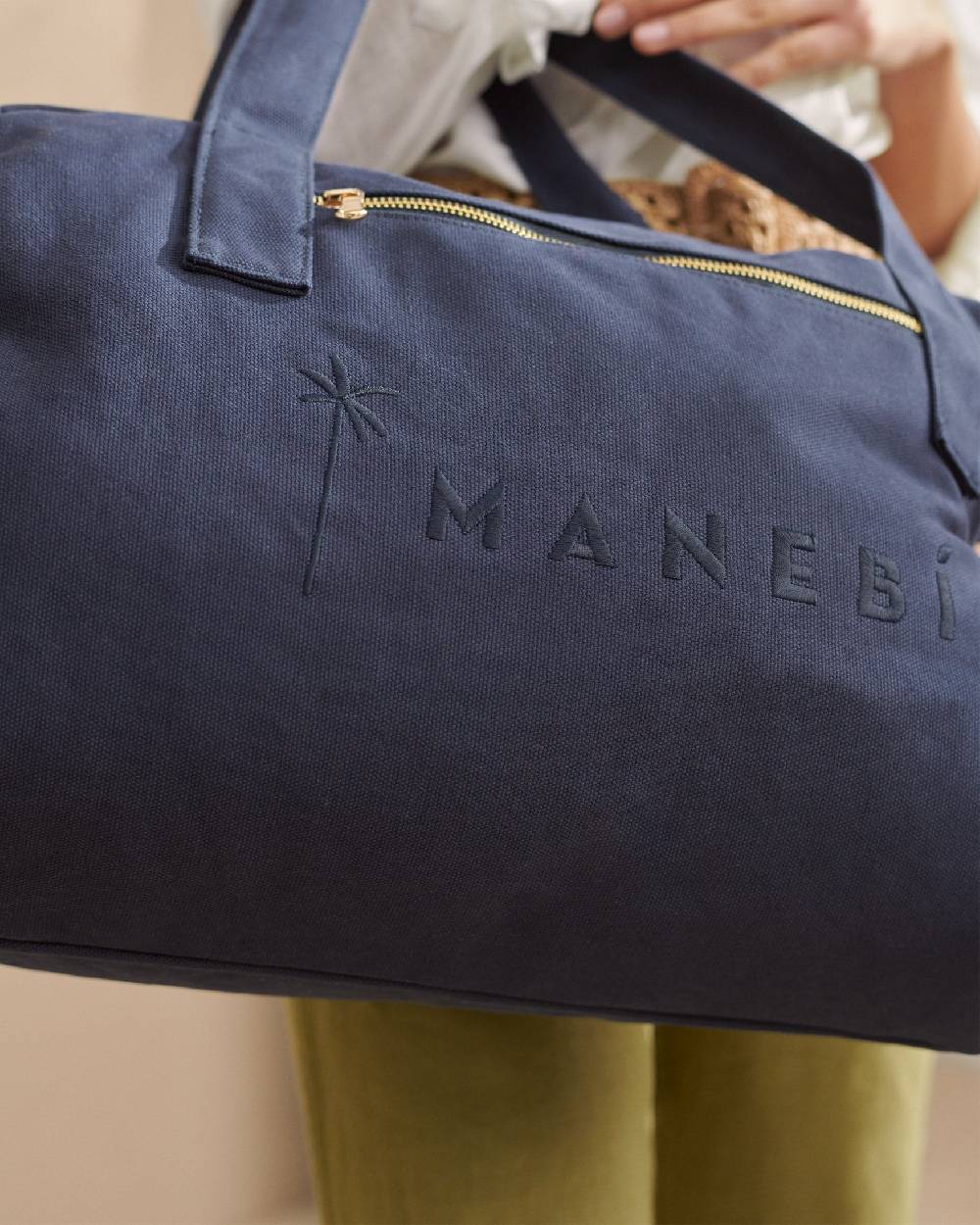 Manebí Canvas Weekend Bag - La Havana Blue I Più Venduti