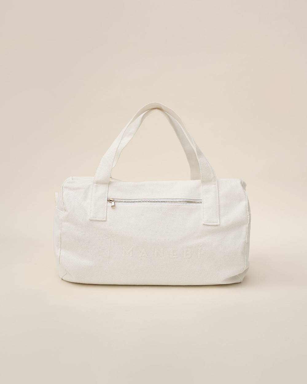 Manebí Canvas Weekend Bag - La Havana White Negozio
