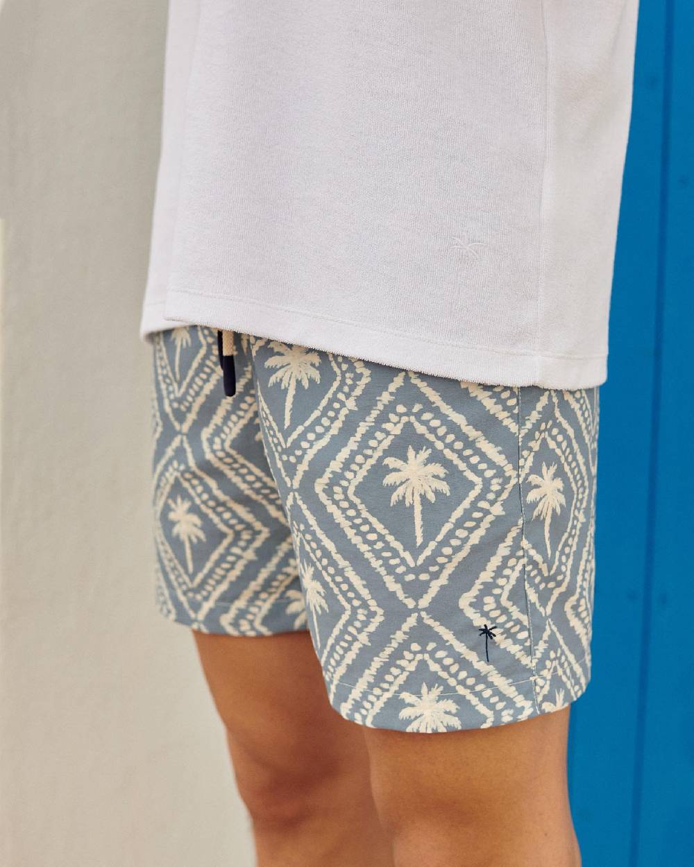 Manebí Printed Swim Shorts - Indigo Fornitura limitata