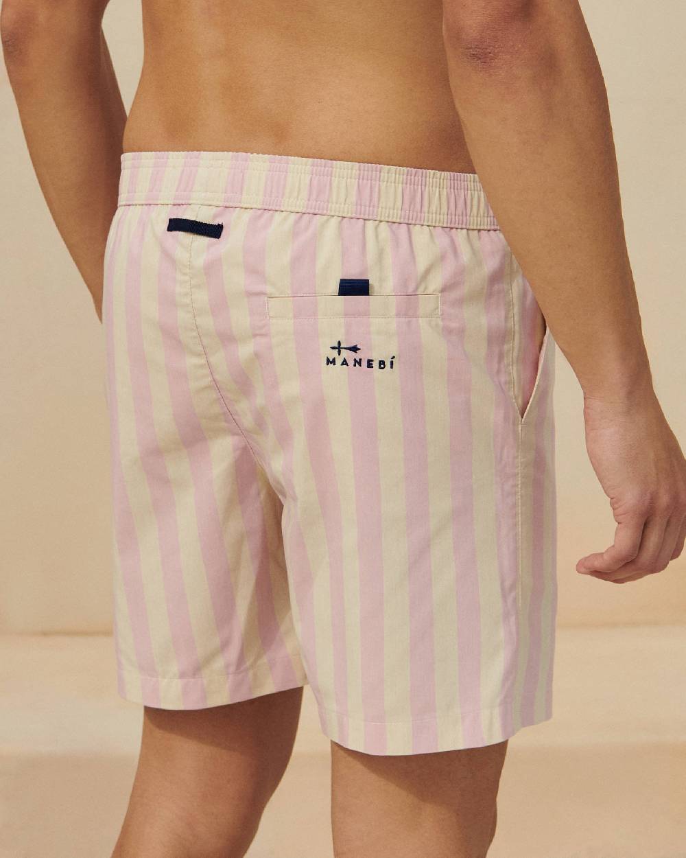 Manebí Printed Swim Shorts - Antique Rose Spedizione Gratuita