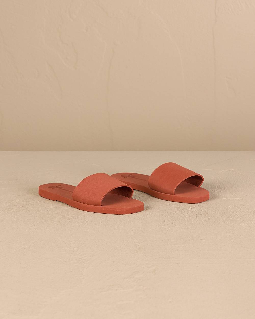 Manebí Eva Slide|Swim Sandals - Terracotta In Vendita