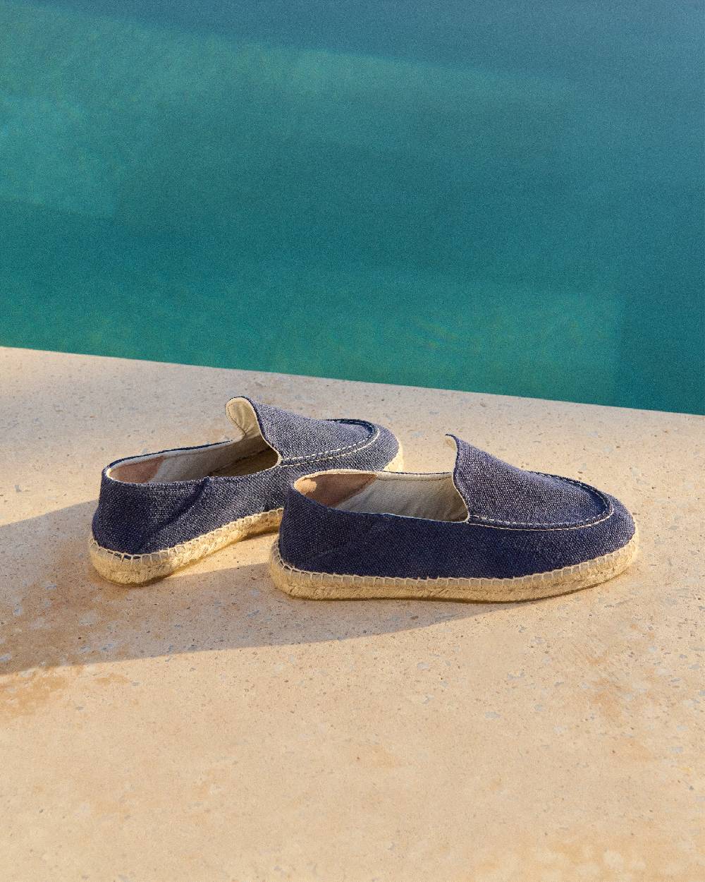 Manebí Organic Hemp Traveler Loafers|Espadrilles - Navy Fino Al -60%