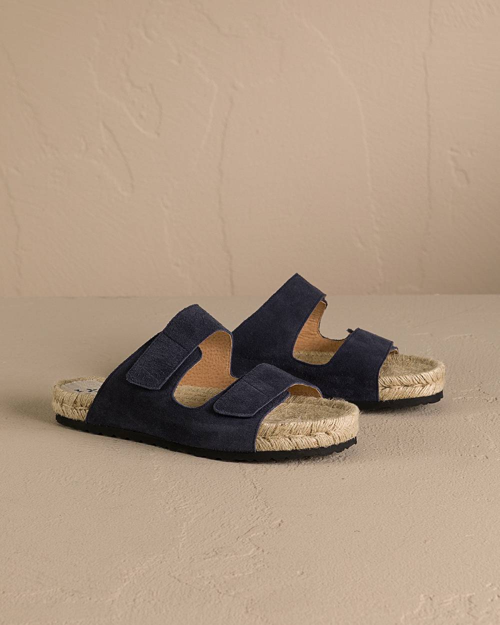 Manebí Suede Strap Nordic Sandals - Patriot Blue Sottocosto