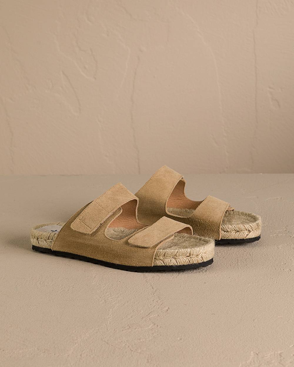 Manebí Suede Strap Nordic Sandals - Washed Beige Fino al 65% di sconto