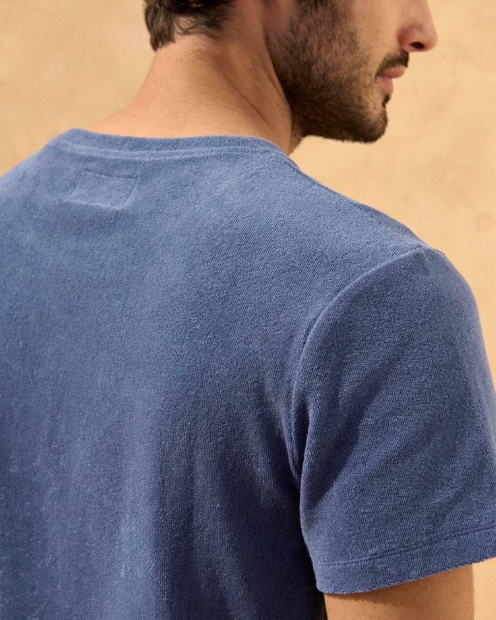 Manebí Organic Terry Cotton|Emilio T-Shirt - Petrole Offerte