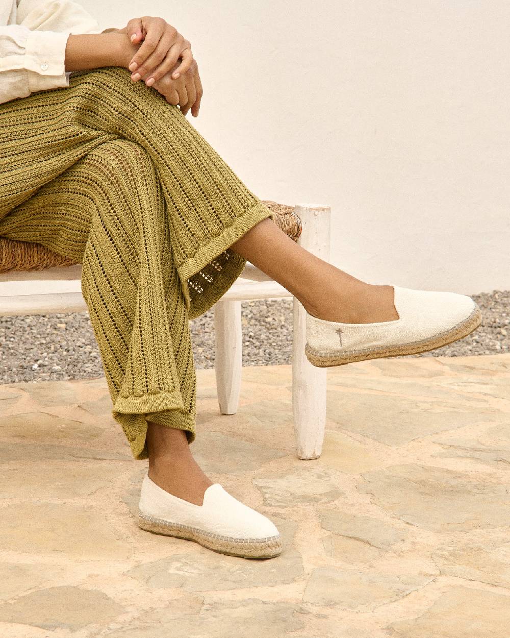 Manebí Espadrillas - La Havana - Bianche Nuova